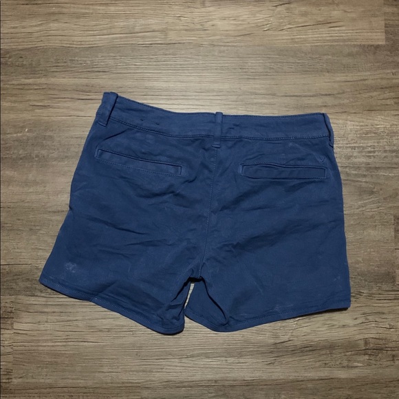 American Eagle Super Stretch Twill Midi Shorts - Picture 2 of 4